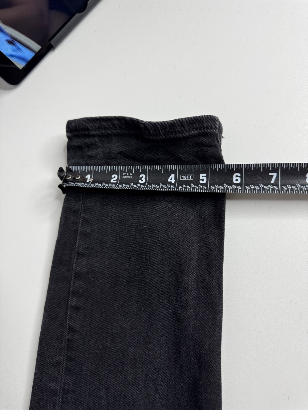 Slim Coupe Étroite Black Skinny Jeans – Women’s Size 29 x 32– Stretch Denim - Picture 8 of 10